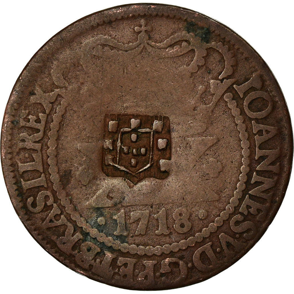 Monnaie, Brésil, 40 Reis, 1809, TTB, Cuivre, KM:276