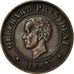Coin, Haiti, 5 Centimes, 1863, Heaton, EF(40-45), Bronze, KM:39