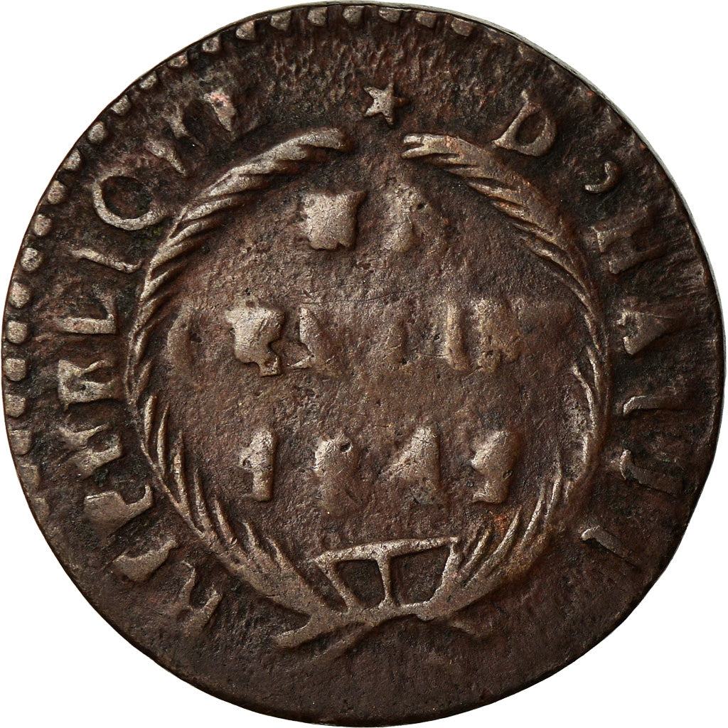 Coin, Haiti, Centime, 1841, VF(30-35), Copper, KM:A21