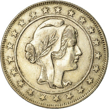 Coin, Brazil, 2000 Reis, 1929, AU(50-53), Silver, KM:526