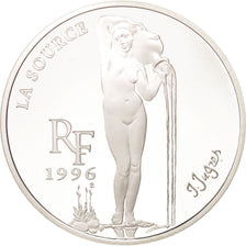 FRANCE, 10 Francs-1.5 Euro, 1996, KM #1121, MS(65-70), Silver, 37, 22.20