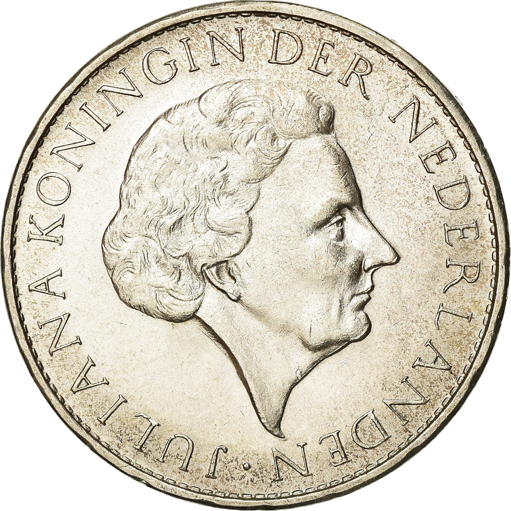 Coin, Surinam, Gulden, 1962, AU(55-58), Silver, KM:15