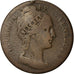 Coin, Venezuela, Centavo, 1858, Heaton, VF(20-25), Copper, KM:7