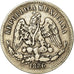 Coin, Mexico, 25 Centavos, 1886, Mexico City, EF(40-45), Silver, KM:406.7