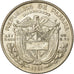 Coin, Panama, 1/4 Balboa, 1961, AU(55-58), Silver, KM:25