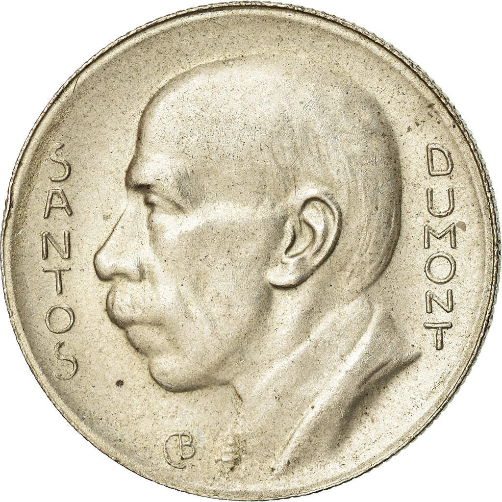 Coin, Brazil, 5000 Reis, 1936, AU(55-58), Silver, KM:543