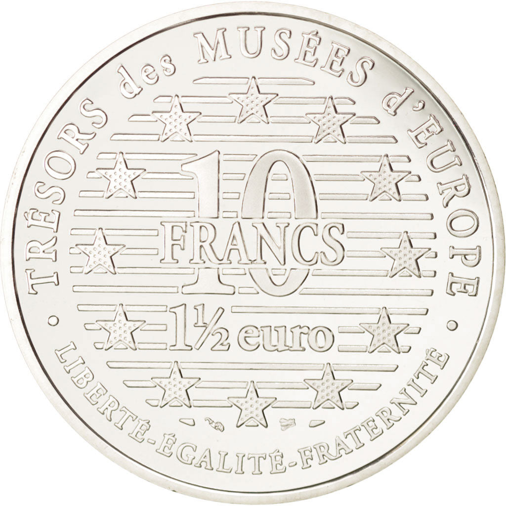Francia, 10 Francs-1.5 Euro, 1996, FDC, Argento, KM:1146