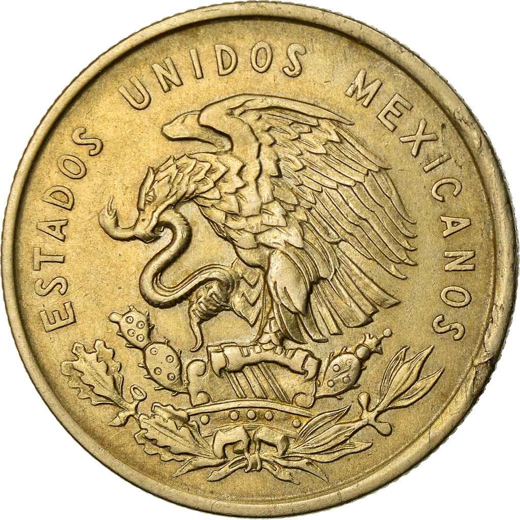 Coin, Mexico, 50 Centavos, 1950, Mexico City, AU(50-53), Silver, KM:449