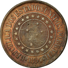 Coin, Brazil, 40 Reis, 1994, VF(30-35), Bronze, KM:491