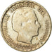 Coin, Uruguay, 50 Centesimos, 1943, Santiago, EF(40-45), Silver, KM:31