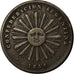 Coin, Argentina, 2 Centavos, 1854, VF(30-35), Copper, KM:24