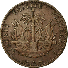 Coin, Haiti, Centime, 1886, EF(40-45), Bronze, KM:48