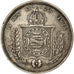 Coin, Brazil, Pedro II, 500 Reis, 1861, AU(50-53), Silver, KM:464