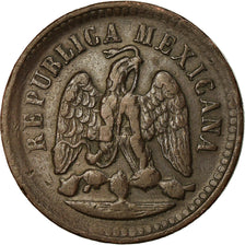 Moneda, México, Centavo, 1895, Mexico City, MBC+, Cobre, KM:391.6