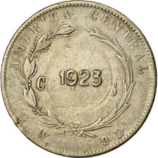 Monnaie, Costa Rica, Colon, Un, 1923, Heaton, TTB, Argent, KM:164