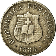 Coin, Dominican Republic, 2-1/2 Centavos, 1888, Dominican Republic Mint, Paris