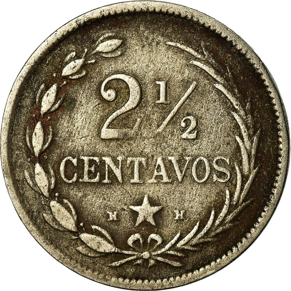 Coin, Dominican Republic, 2-1/2 Centavos, 1888, Dominican Republic Mint, Paris