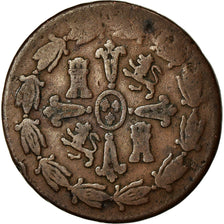 Moneda, México, Ferdinand VII, 2/4 Senal, 1/4 Real, 1821, Mexico City, BC