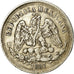 Coin, Mexico, 25 Centavos, 1887, Guanajuato, EF(40-45), Silver, KM:406.5