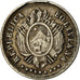 Moeda, Bolívia, 5 Centavos, 1872, EF(40-45), Prata, KM:156.3