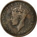 Coin, British Honduras, George VI, Cent, 1937, VF(30-35), Bronze, KM:21