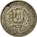 Coin, Dominican Republic, 25 Centavos, 1963, EF(40-45), Silver, KM:28