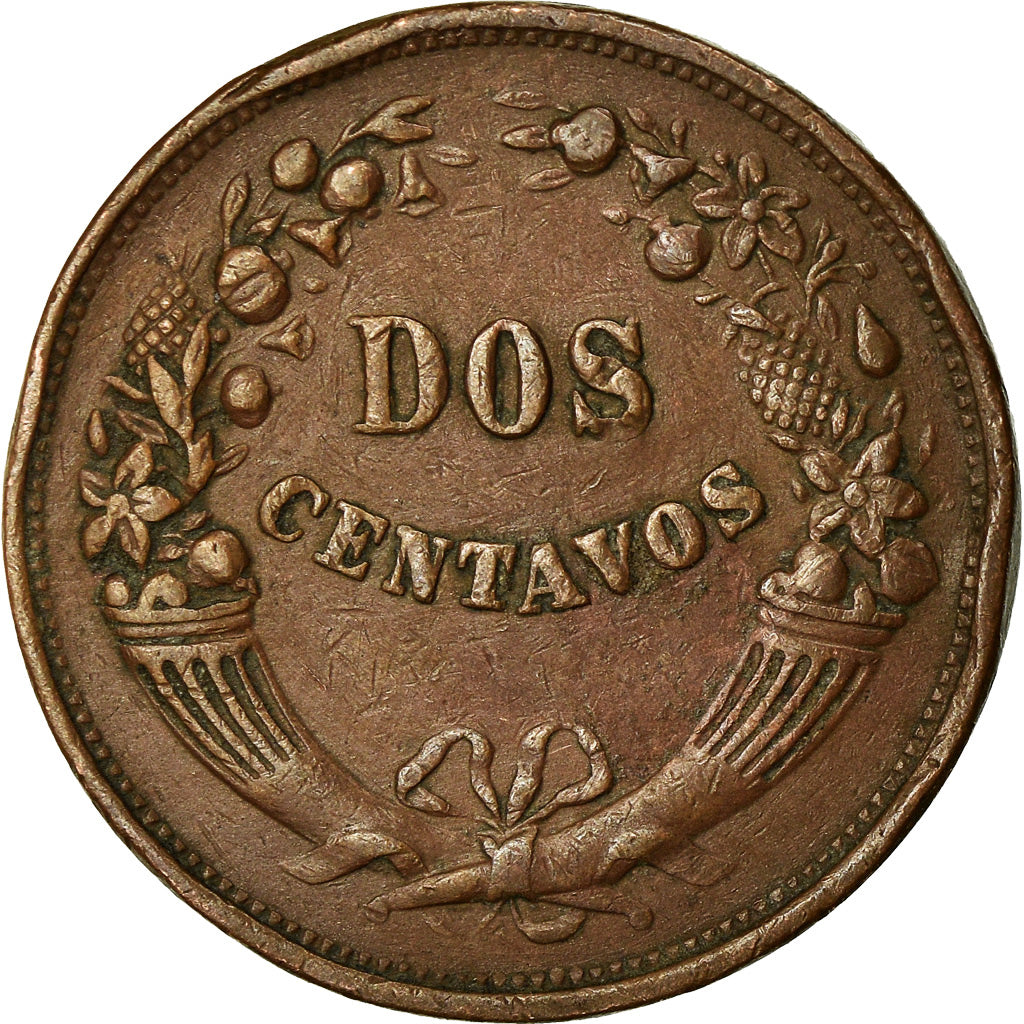 Coin, Peru, 2 Centavos, 1934, EF(40-45), Copper Or Bronze, KM:212.1