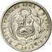 Coin, Peru, Dinero, 1916, Lima, AU(50-53), Silver, KM:204.2