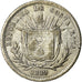 Moneda, Costa Rica, 5 Centavos, 1889, Heaton, Birmingham, England, MBC, Plata