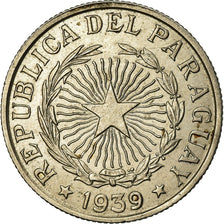 Moneda, Paraguay, 10 Pesos, 1939, MBC+, Cobre - níquel, KM:19
