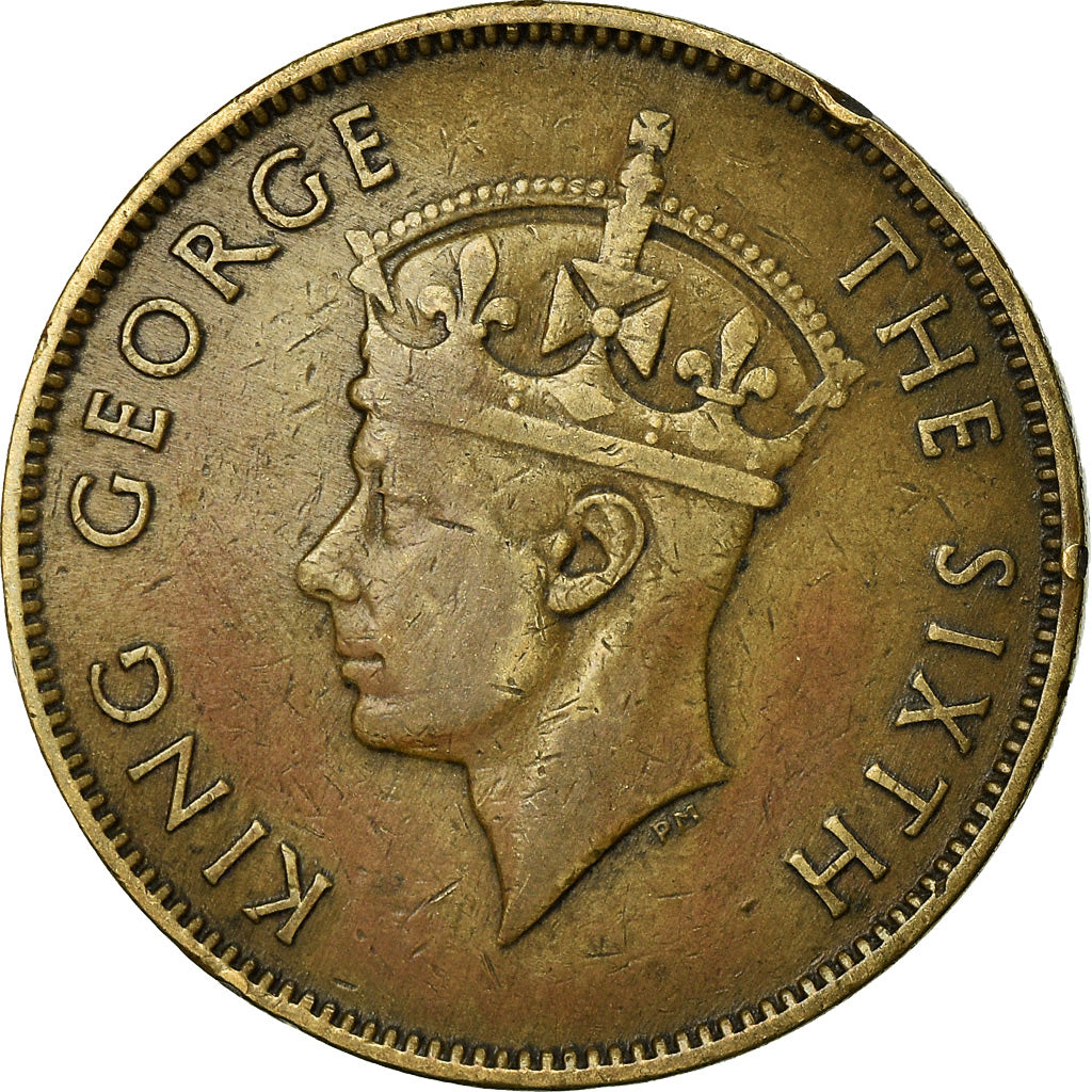 Monnaie, Jamaica, George VI, Penny, 1952, TTB, Nickel-brass, KM:35