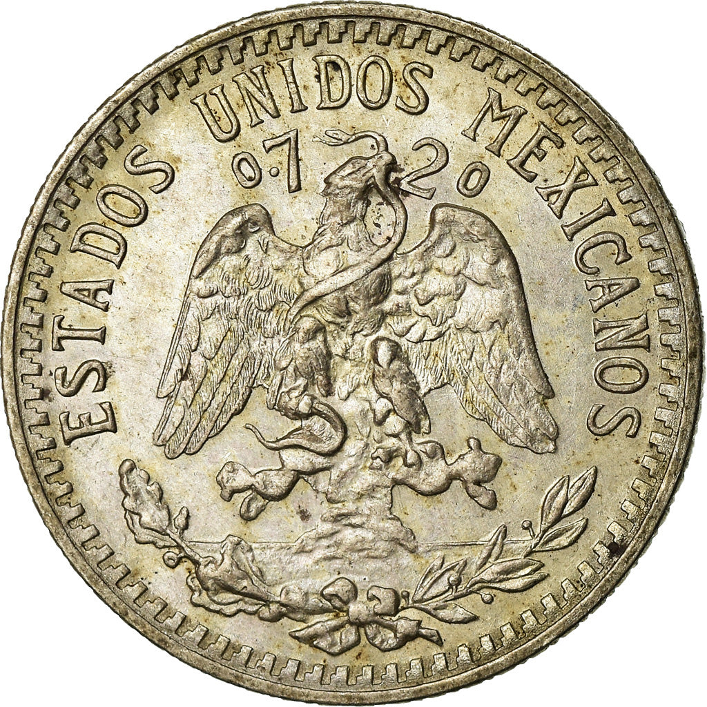 Coin, Mexico, 20 Centavos, 1940, Mexico City, AU(50-53), Silver, KM:438