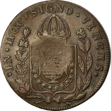 Coin, Brazil, 40 Reis, 1835, Bahia, EF(40-45), Copper, KM:444.1
