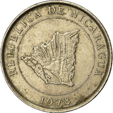 Moneda, Nicaragua, 10 Centavos, 1978, MBC, Cobre - níquel, KM:31