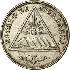 Moneda, Nicaragua, 5 Centavos, 1898, Scoville Mfg. Co., MBC+, Cobre - níquel