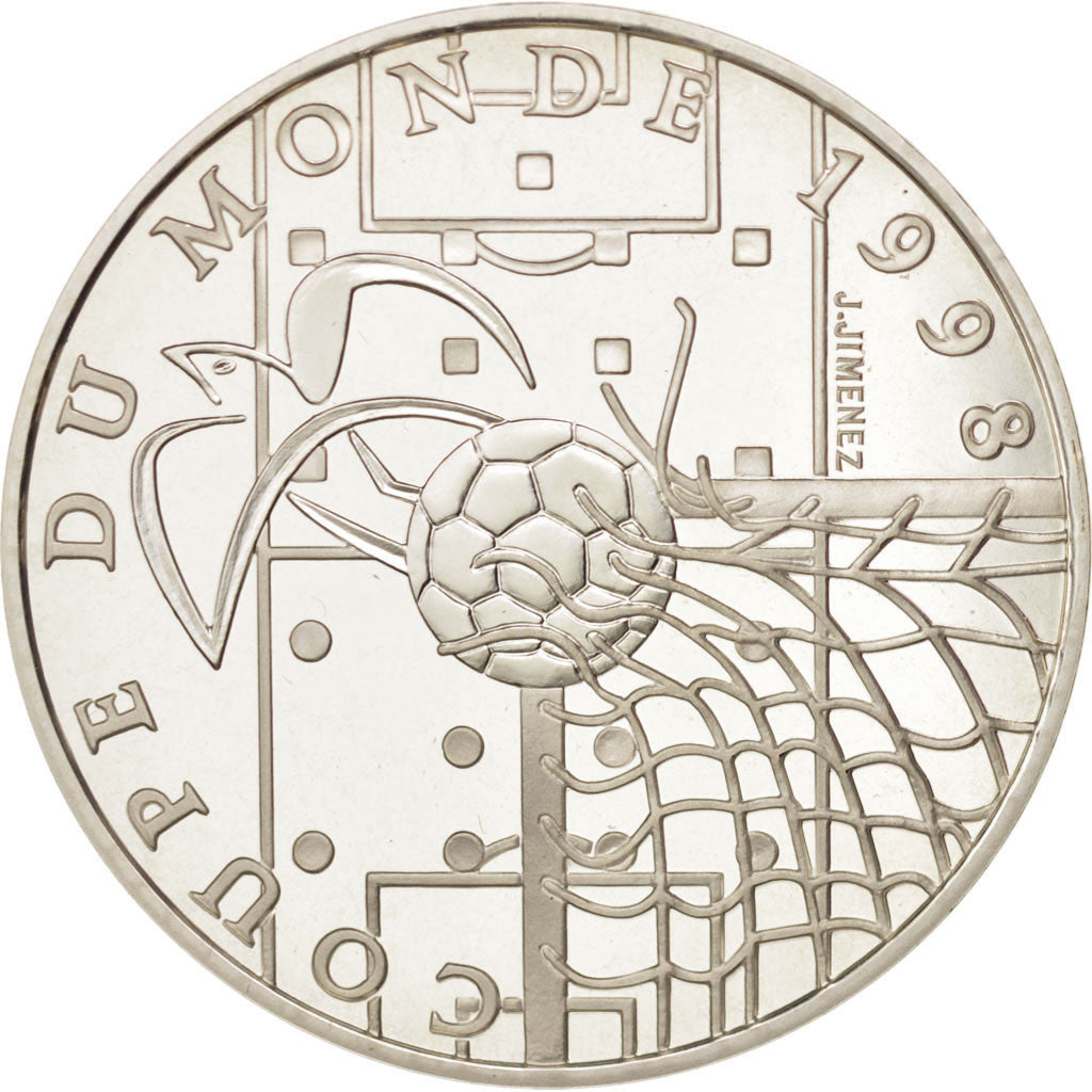Münze, Frankreich, 10 Francs, 1996, STGL, Silber, KM:1144
