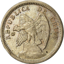Coin, Chile, 20 Centavos, 1939, AU(50-53), Copper-nickel, KM:167.3