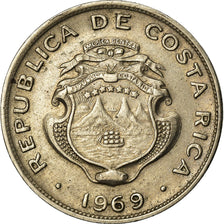 Monnaie, Costa Rica, 25 Centimos, 1969, TTB, Copper-nickel, KM:188.1