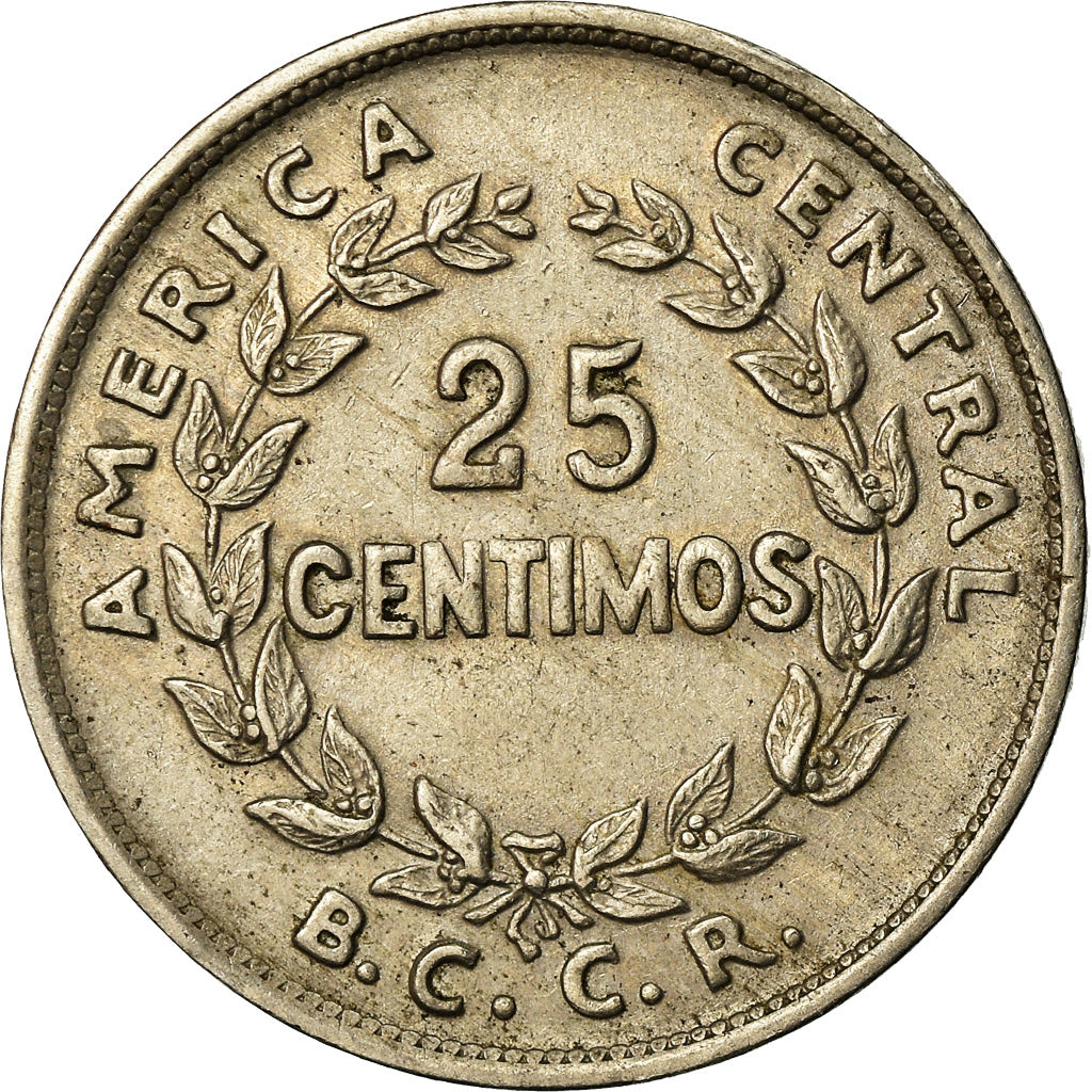 Monnaie, Costa Rica, 25 Centimos, 1969, TTB, Copper-nickel, KM:188.1