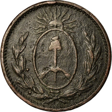 Moneda, Argentina, BUENOS AIRES, Decimo, 1822, Buenos Aires, BC+, Cobre, KM:1