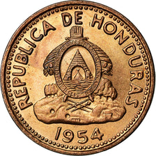 Coin, Honduras, Centavo, 1954, AU(55-58), Bronze, KM:77.2