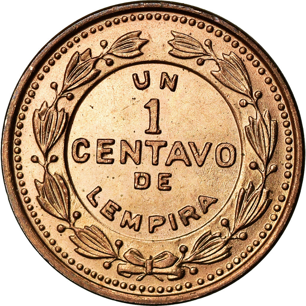 Coin, Honduras, Centavo, 1954, AU(55-58), Bronze, KM:77.2