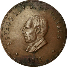 Coin, MEXICO-REVOLUTIONARY, OAXACA, 5 Centavos, 1915, EF(40-45), Copper, KM:717