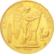 FRANCE, Génie, 100 Francs, 1886, Paris, KM #832, AU(55-58), Gold, Gadoury #1137,