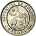 Moeda, Bolívia, 10 Centavos, 1939, AU(55-58), Cobre-níquel, KM:179.2