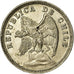 Moneda, Chile, 5 Centavos, 1937, Santiago, EBC, Cobre - níquel, KM:165