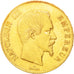 Francia, Napoleon III, Napoléon III, 100 Francs, 1858, Paris, BB+, Oro, KM:7...