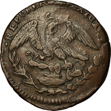 Coin, Mexico, 1/4 Real, Un Quarto/Una Quartilla, 1833, Mexico City, EF(40-45)