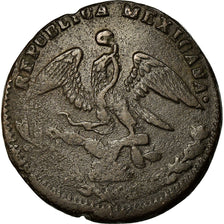 Coin, Mexico, 1/4 Real, Un Quarto/Una Quartilla, 1833, Mexico City, EF(40-45)