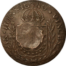 Coin, Brazil, 10 Reis, 1835, Cuiaba, VF(30-35), Copper, KM:427.1